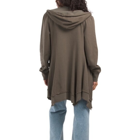 NEW WEARABLES BY XCVI Fleece Mercantile Jacket 252 - Picture 2 of 4